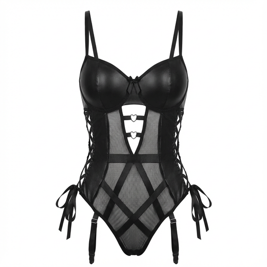 Dominus Bondage Corset Bodysuit